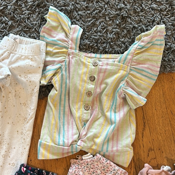 Toddler Girl Tops and Leggings Bundle Size 12-18 Months - Picture 2 of 11